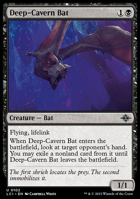 Deep-Cavern Bat
